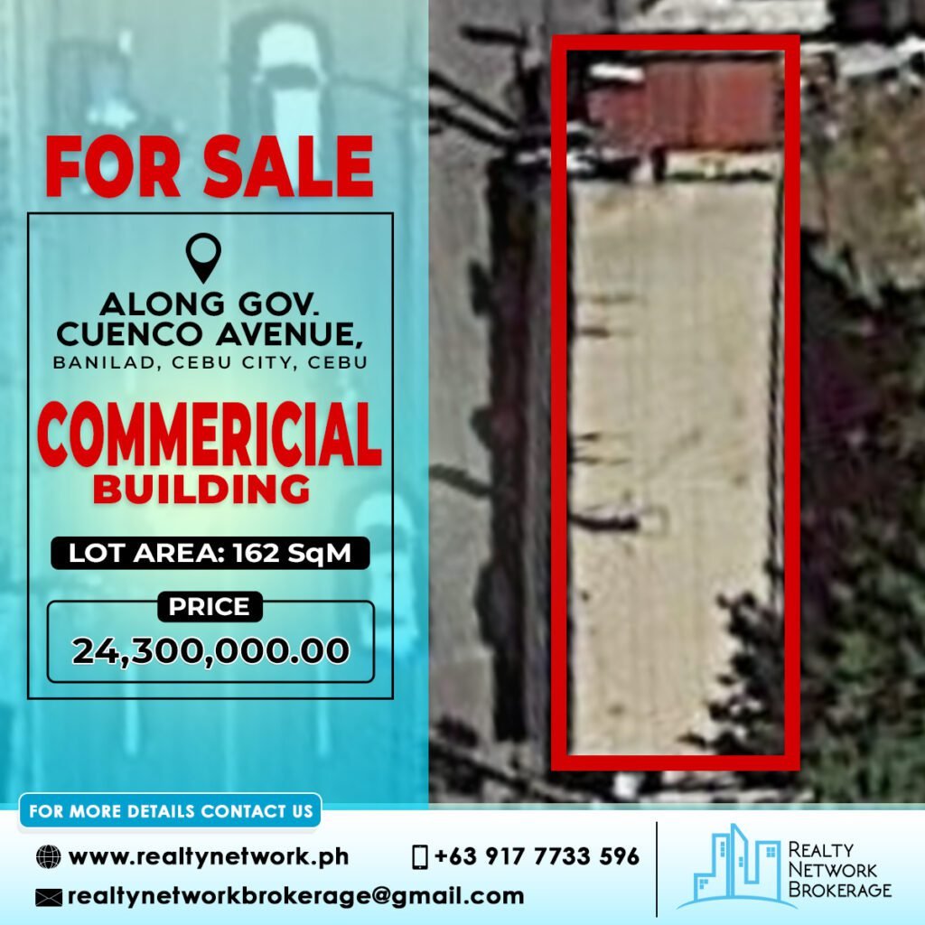 162SqM Banilad Commercial Lot For Sale