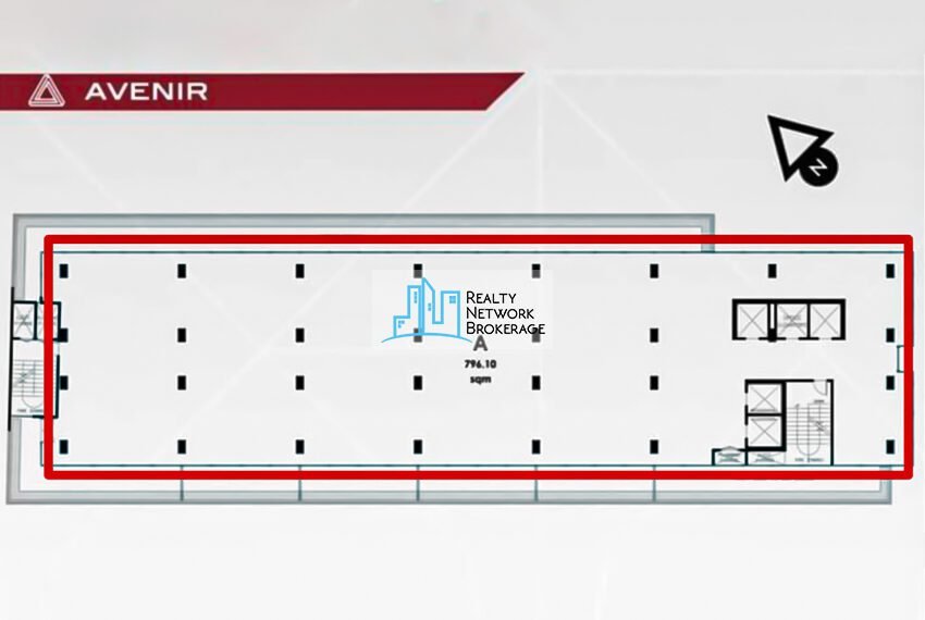 796.10 SqM Avenir For Rent 4